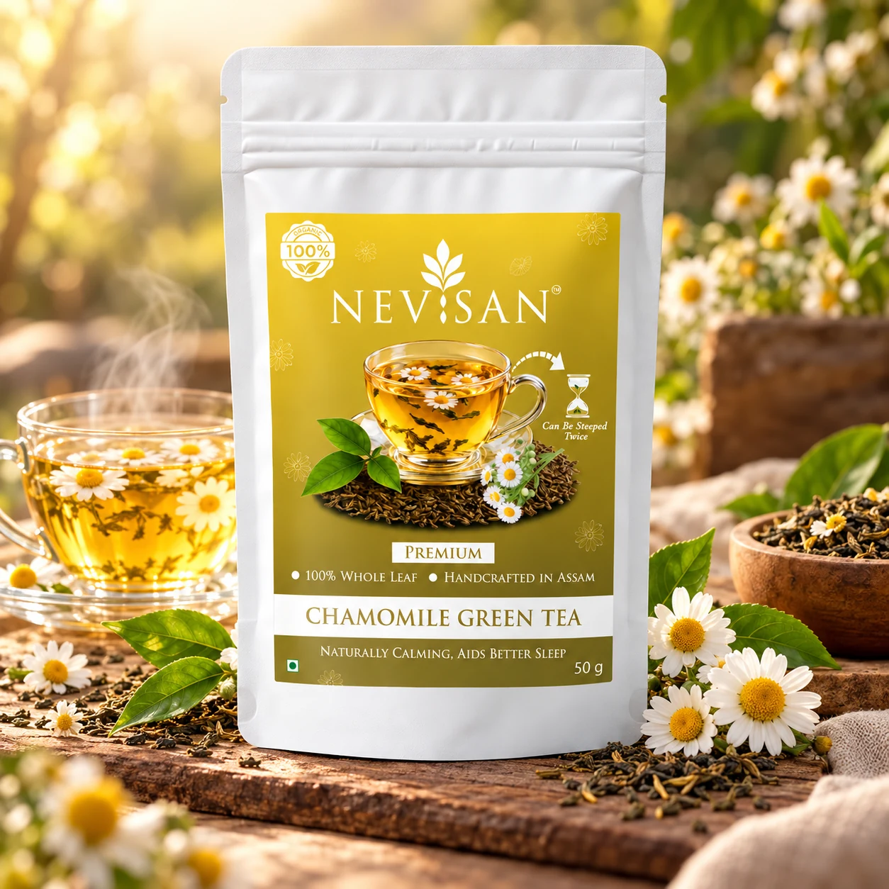 Chamomile Green Tea